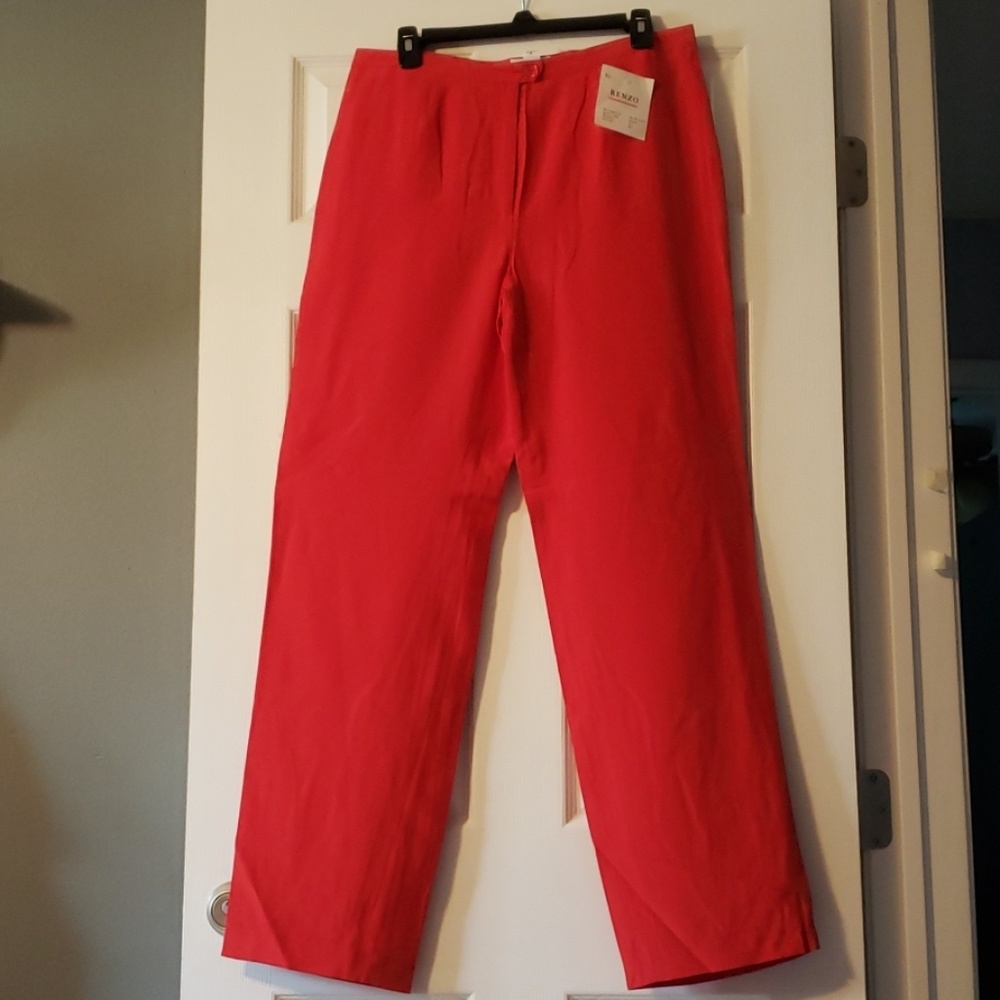 Red pants